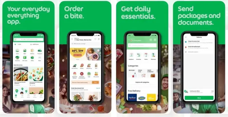 ​Grab App Rides and Food Delivery